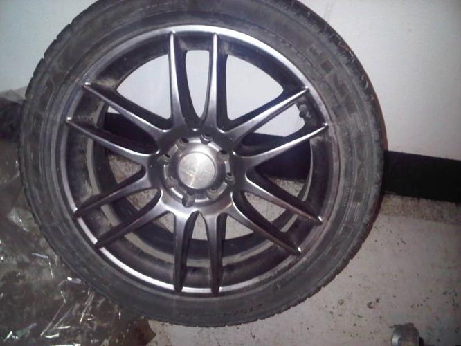 17 4 Bmw inch rim set tire #2