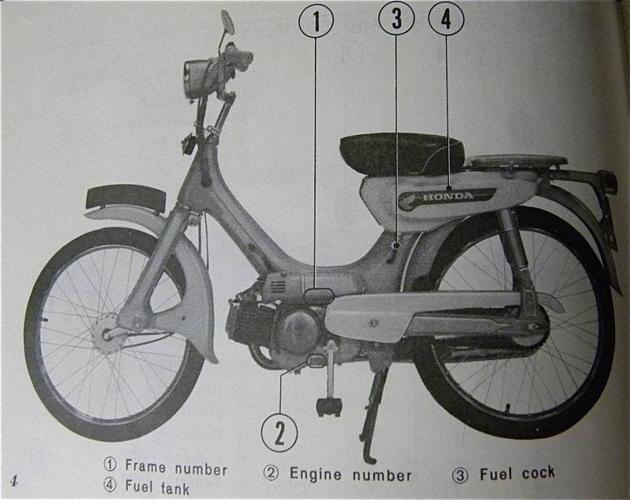 1975 Honda moped sale #6
