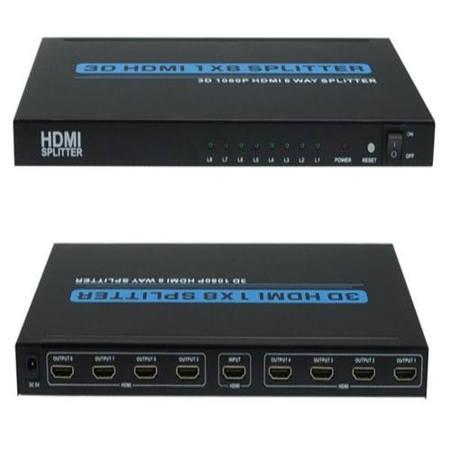 1 in 8 out HDMI Active Splitter