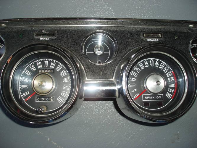 1968 Ford mustang speedometer #4