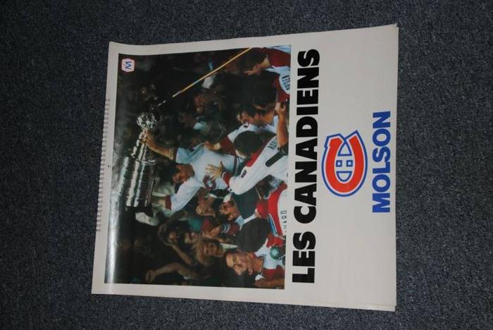 1979 Montreal Canadiens calendar