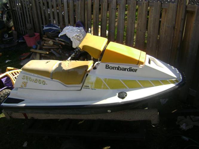 1988 sea-doo 587 ready to go on a trailer (OPEN TO TRADES)