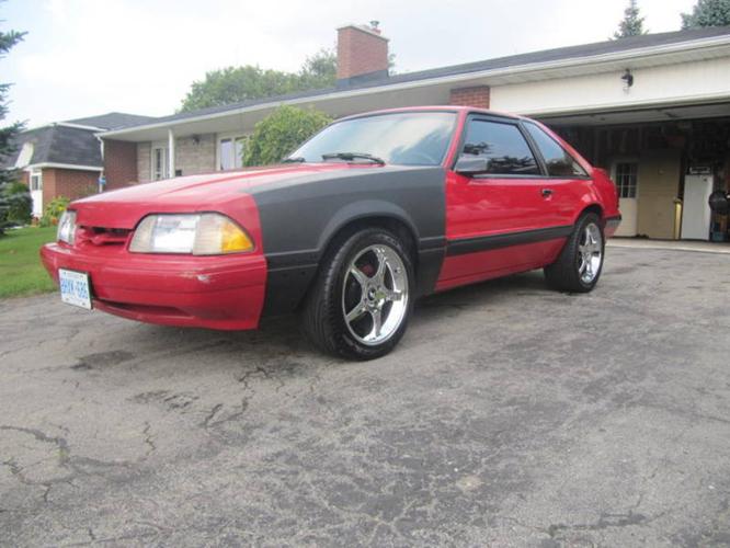 1991 Ford mustang lx hatchback sale #7
