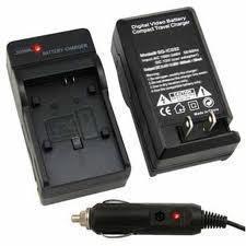 2 IN 1 Charger for Canon LP-E5 Battery (Wall & Car Charger)