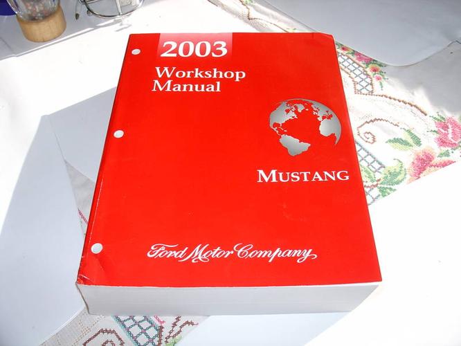 2003 Ford Mustang Workshop Manual