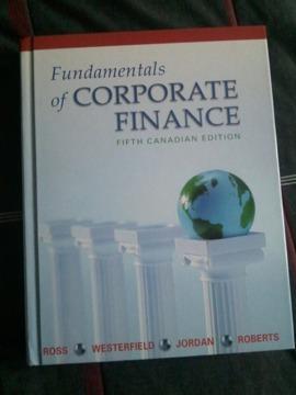 $40
Fundamentals of Corporate Finance (Ross)