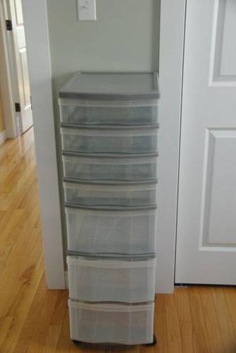 5 and 7 tier shelfing for craft storage