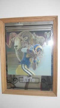 $50 OBO
Vintage NFL Los Angeles Rams football mirror