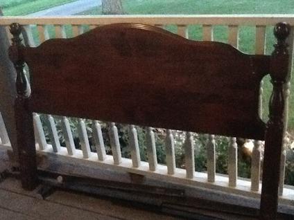 $50
Solid wood head board/footboard