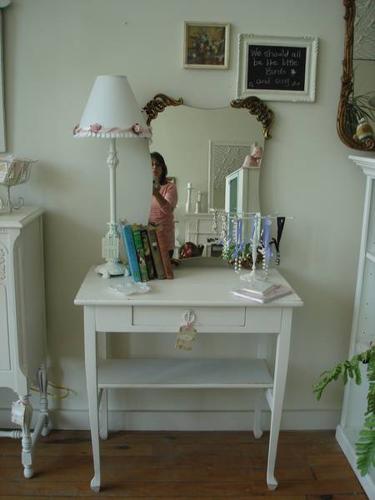 Antique Shabby Chic Hall Table