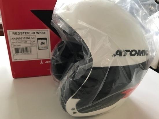 Atomic Redster Junior Ski Race Helmet - White