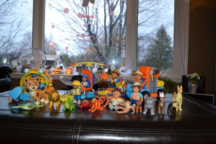 Big lot of Diego toys.