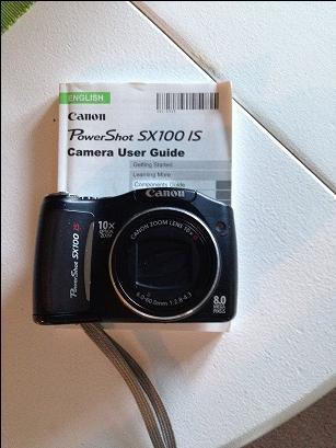 Canon PowerShot SX100IS Digital Camera 10x Optical Image Stabilized Zoom