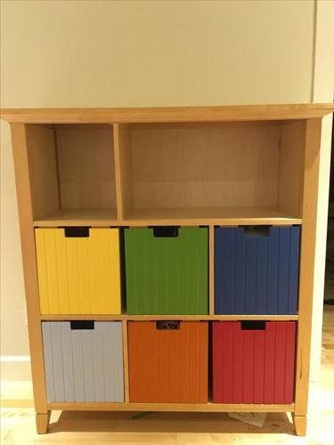 Child's Bookcase with 6 cubbies by KidKraft