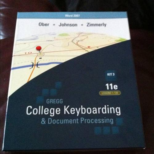 College Keyboarding & Document Processing Book