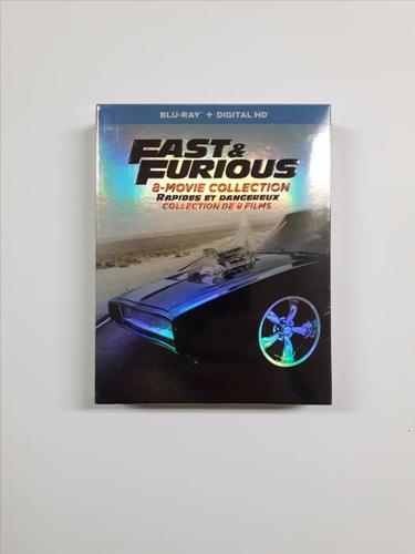 Fast & Furious 8-Movie Collection on Blu-ray (Brand New)