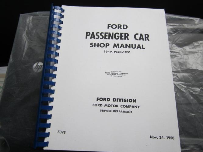 Ford Shop manual  ( car)
