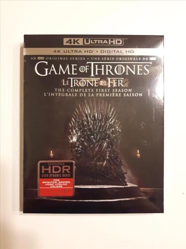 Game Of Thrones: The Complete First Season (4K Ultra HD + Digital HD)