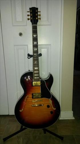 Gibson custom ES137 hollow body arch top electric guitar