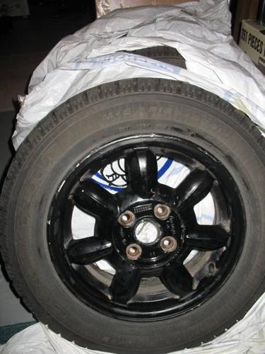 Goodyear Nordic Winter Tires on Alloy Wheels 195/60/14 (Miata)