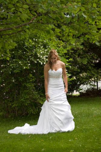 Gorgeous White Wedding Dress