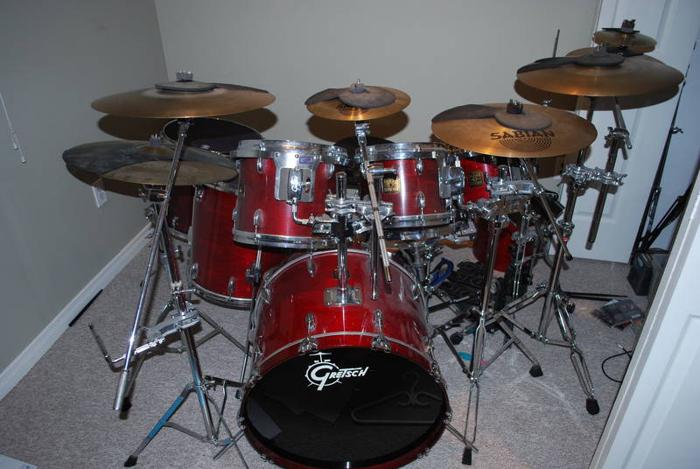 Gretsch USA custom drum set