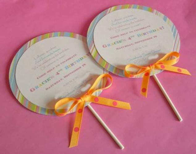 Hand made invitations without THE HUGE PRICE!