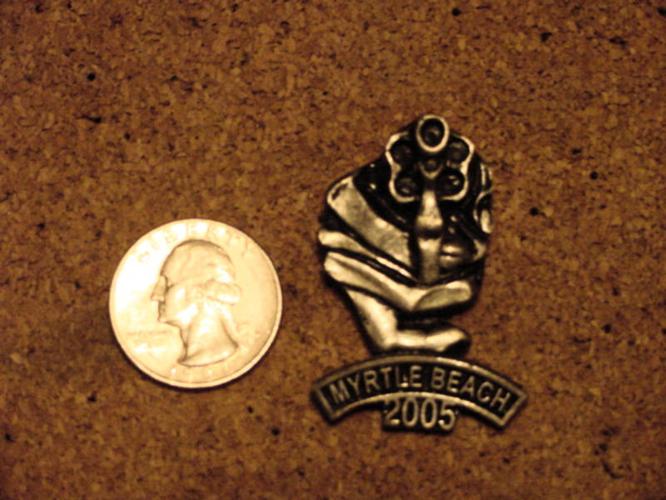 HARLEY DAVIDSON MYRTLE BEACH 2005 HAND POINTING A GUN