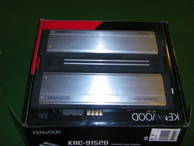 Kenwood Amp, Subs, Box and wire