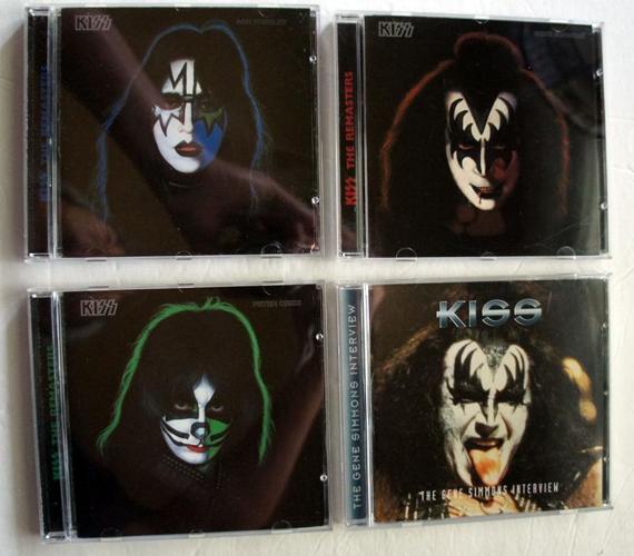 KISS collection of CD, DVD, Cassette and VHF