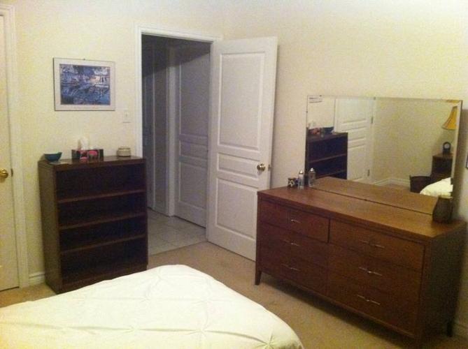 LARGE FURNISHED BEDROOM IN LURURY APARTMENT