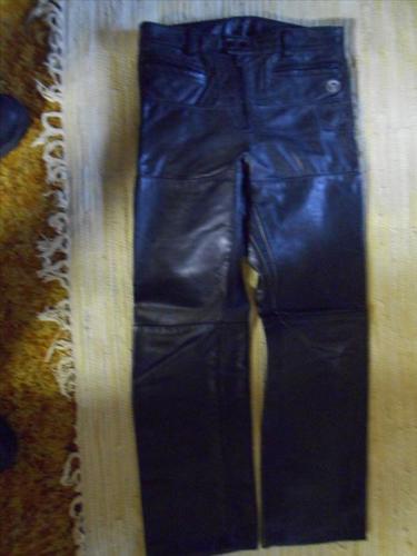 LEATHER MOTORCYCLE PANTS