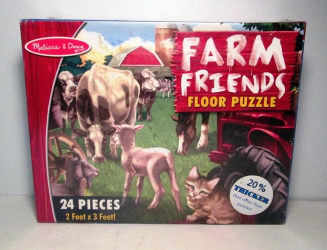 Melissa & Doug Pets & Farm Friends Floor Puzzles Giant 24 Pieces