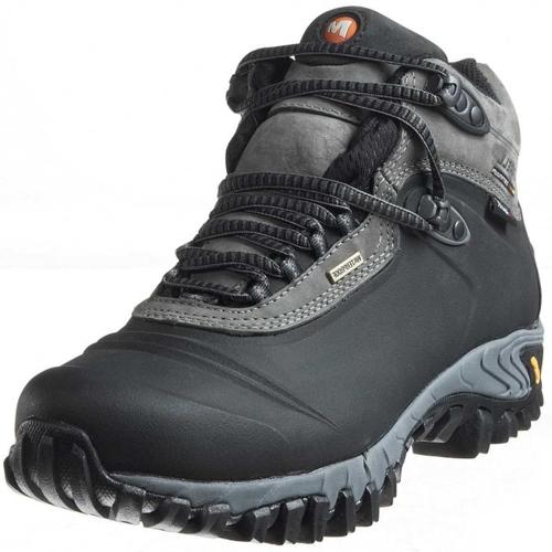 merrell continuum vibram hiking boots - mens size 10.5
