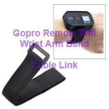 New Nylon WiFi Remote Hand Wrist Armband Strap Belt for GoPro