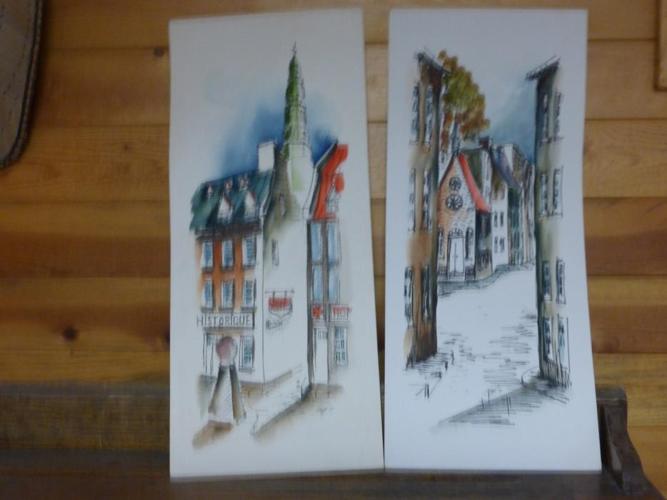 Original Parisian Watercolours