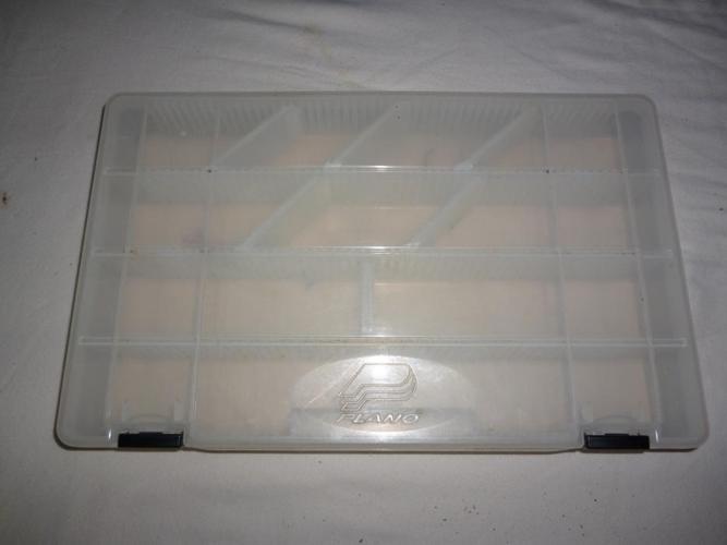 Plano Tackle box, flat box with multiple trays