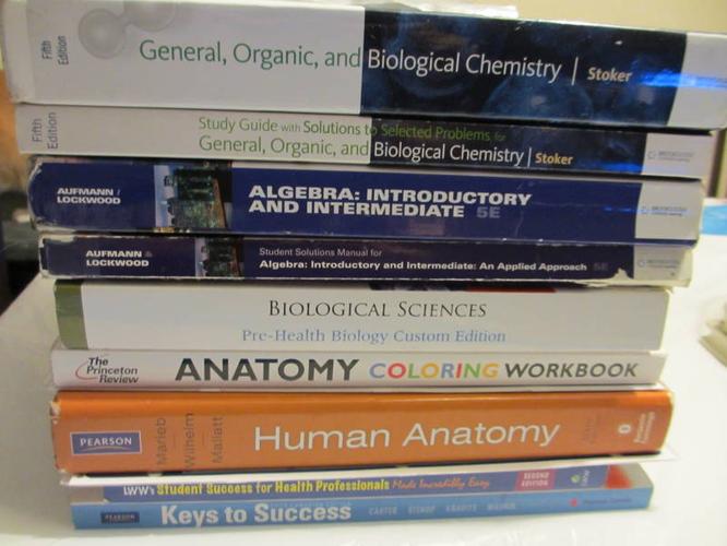 Pre-Health Science Textbooks. MUST READ...DEAL INSIDE