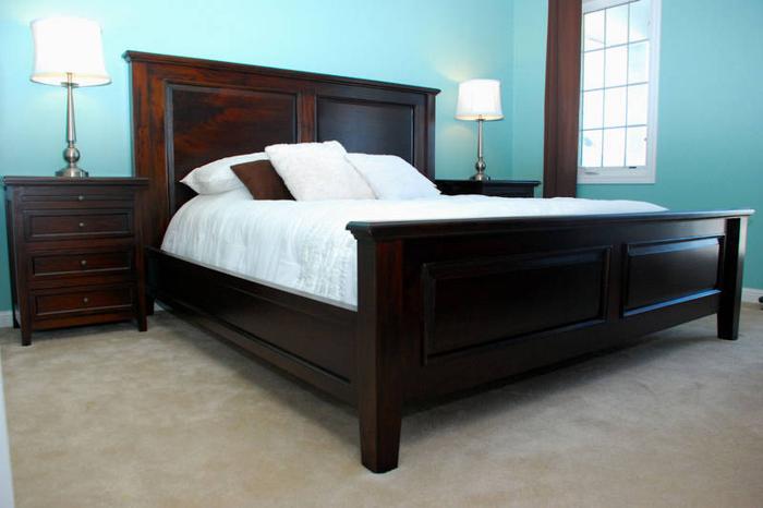 Rich Solid Mahogany King Bed- AFFORDABLE CUSTOM FURNITURE