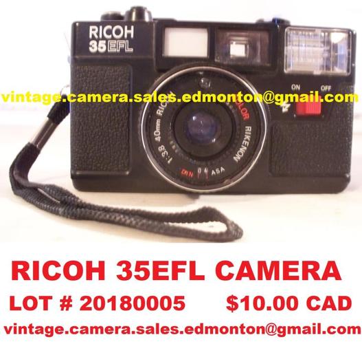 Ricoh 35EFL Camera