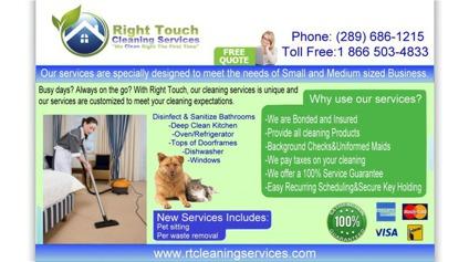 Right Touch Cleaning Services