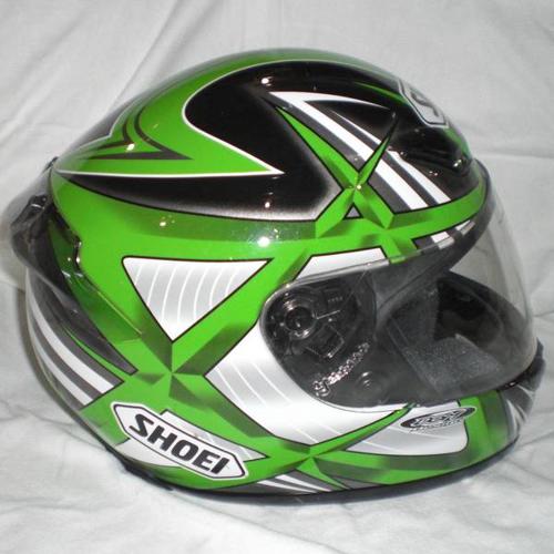 SHOEI Helmet (RF-1000) - Motorcycle Helmet Ninja Green