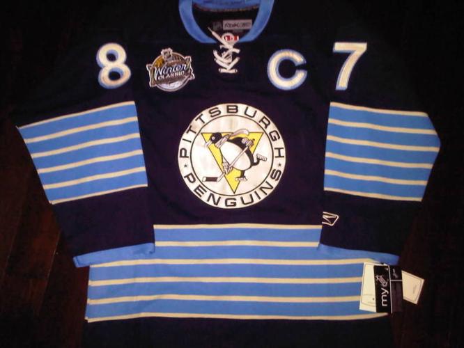Sidney Crosby - 2011 Winterclassic Jersey - Pittsburgh Penguins