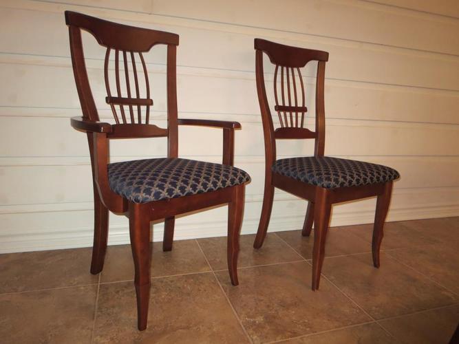 Solid maple chairs