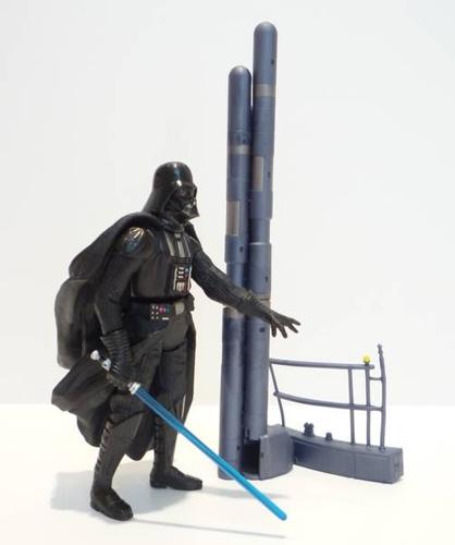 Star Wars Darth Vader action figure w/ Light Saber & Cape