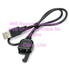 USB WiFi Remote Controller Charging Cable for GoPro HD Hero 3 3+ Camera
