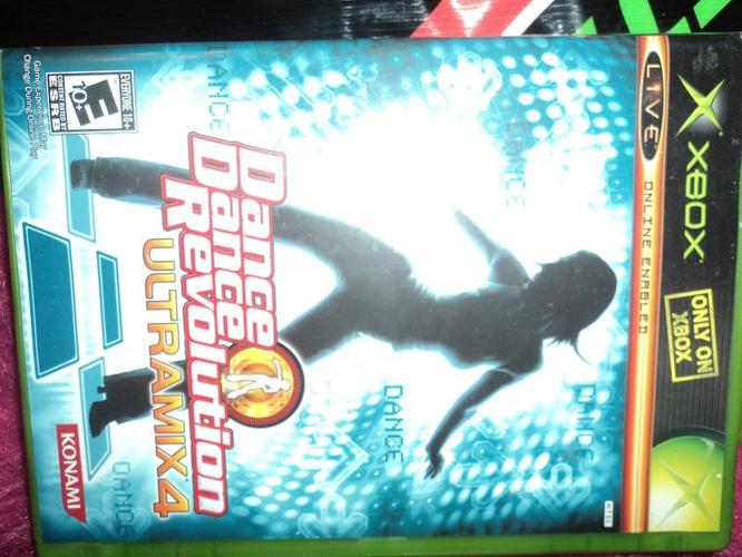 Xbox dance dance revolution game plus mat !