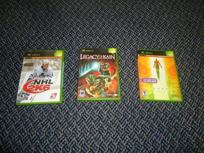 XBOX Games $5 each or $10 for all 3