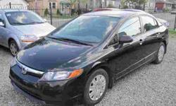 "ALL INCLUDED! SAFETY & E-TEST & CAR-PROOF & FACTORY WARRANTY. NO HIDDEN CHARGES, JUST + TAX!? 2008 HONDA CIVIC DX,. Automatic , 4drs Sedan, AIR CONDITIONED, Loaded, PW, PM, Tilt, MP3/CD/AUXILIARY, ANTI LOCK BRAKES, TC, 1.8 Liter, Black. ONLY: 69,zero