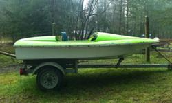 10' speed boat 2 seater, w ez-load trailer no motor lime green 250-735-5752 will deliver
This ad was posted with the Kijiji Classifieds app.